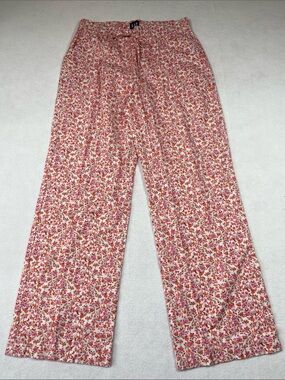 GAP Pink Floral 100% Cotton Pajama Pants for Spring/ Summer Small NWOT